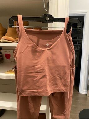 lululemon athletica Scoop Neck Tank in Rosewood Pink